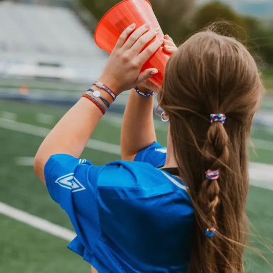 K'Lani Game day hair tie set