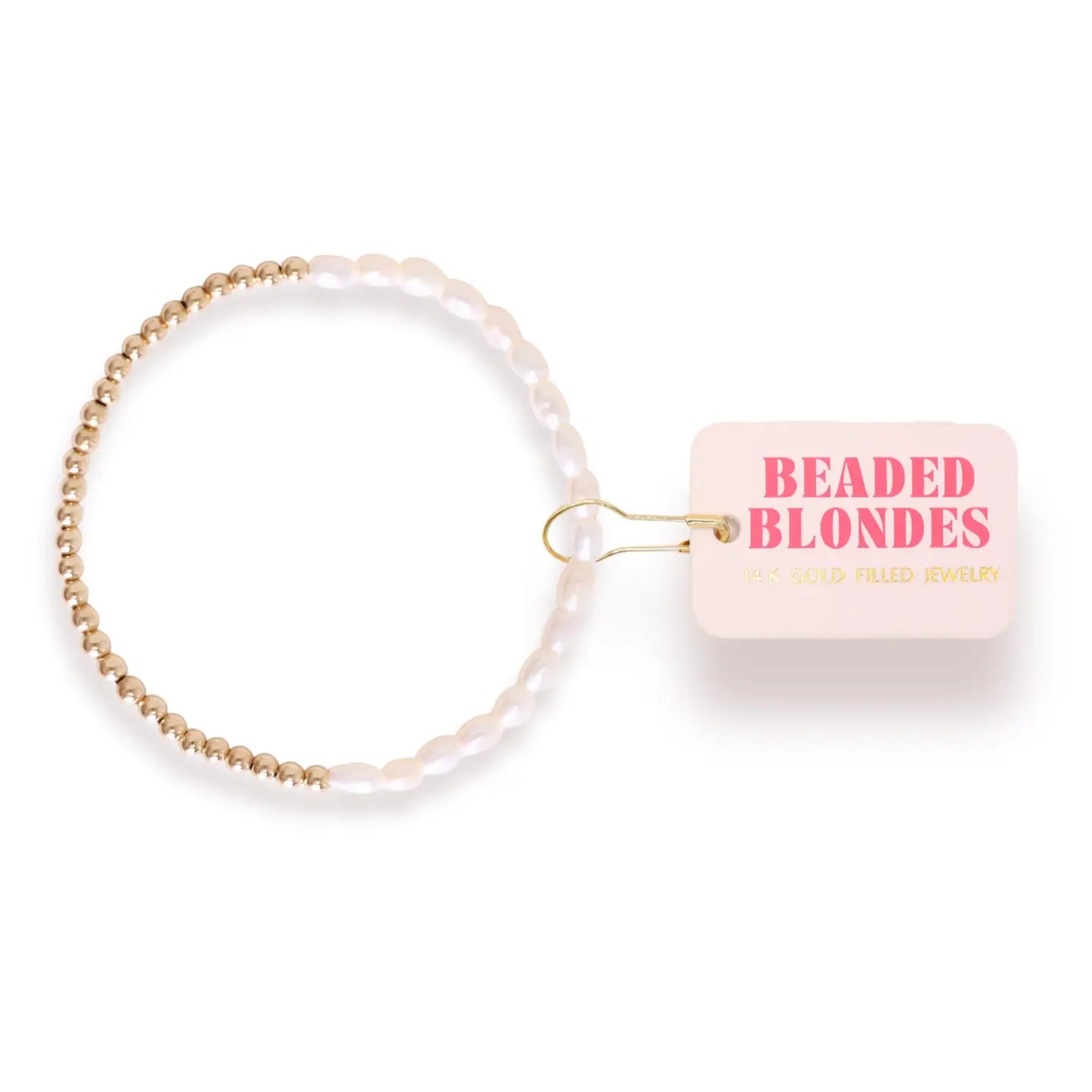 Hannah Pearl Bracelet- Gold