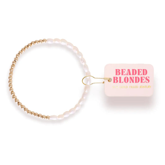Hannah Pearl Bracelet- Gold