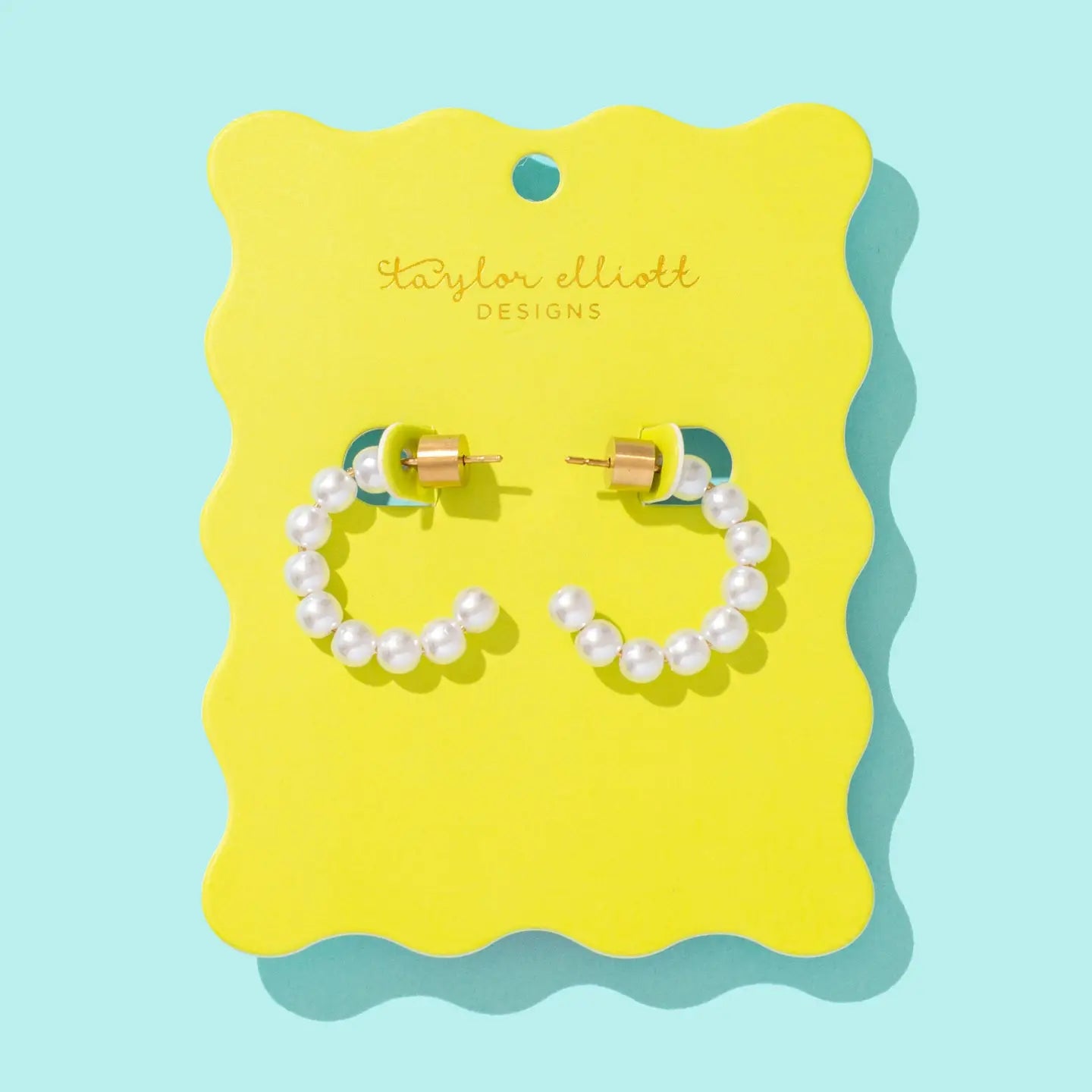 Olivia pearl Hoops