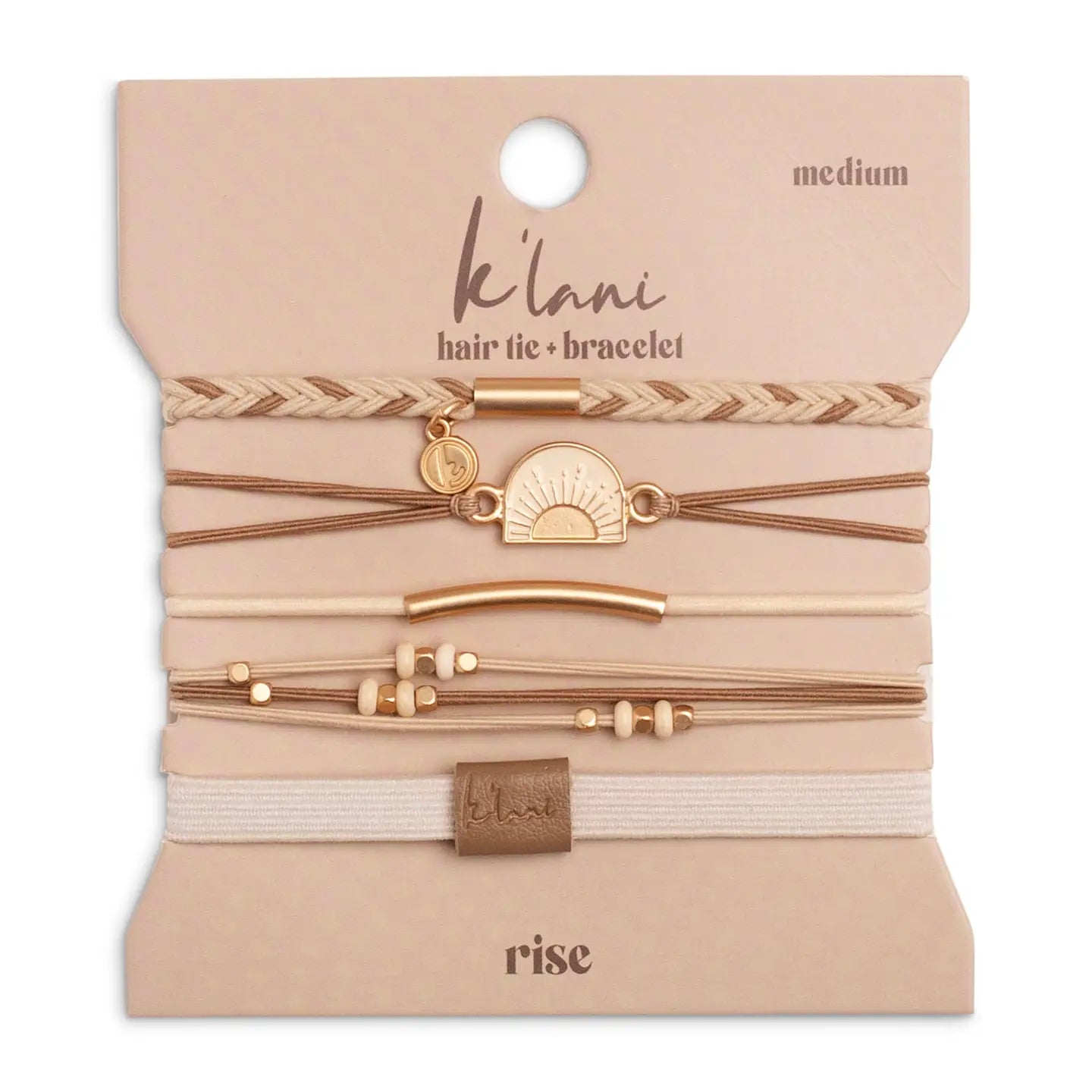 K'lani hair tie set- Rise