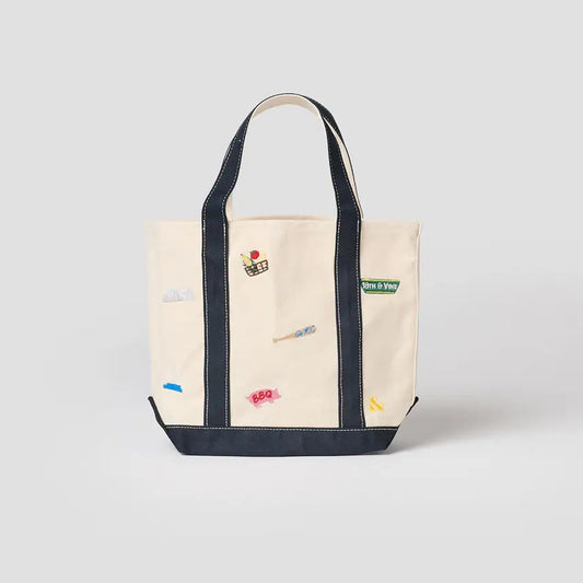 Small KC icons tote bag
